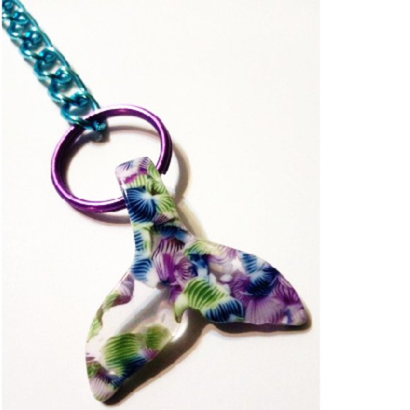 Mermaid Tail Keychain / Bag Charm - Picture 4 of 5